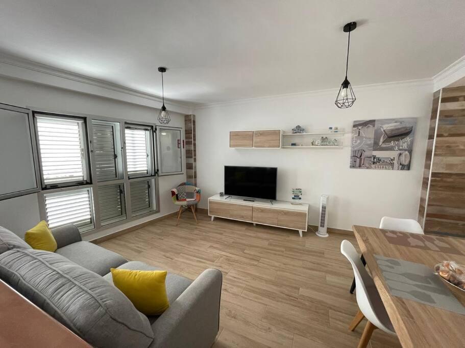 Апартаменты Precioso Apartamento En Residencial Con Piscina Cerca De La Playa Гальдар Экстерьер фото
